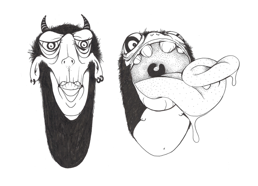 a-pair-of-monsters-sketch